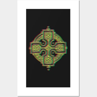 The Druid's celtic cross Posters and Art